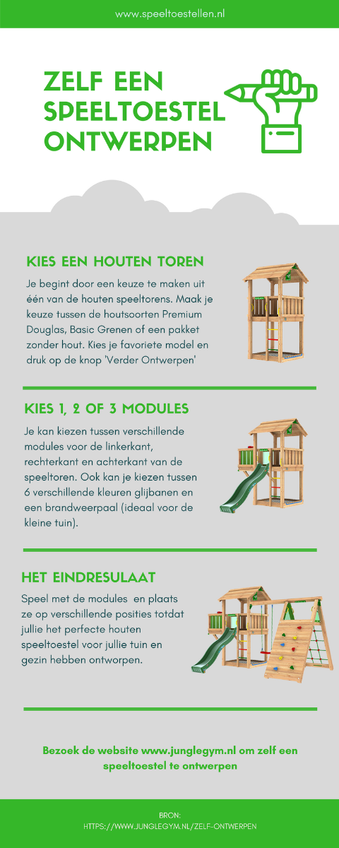 Verwonderlijk Speeltoestel Zelf Ontwerpen XA-05